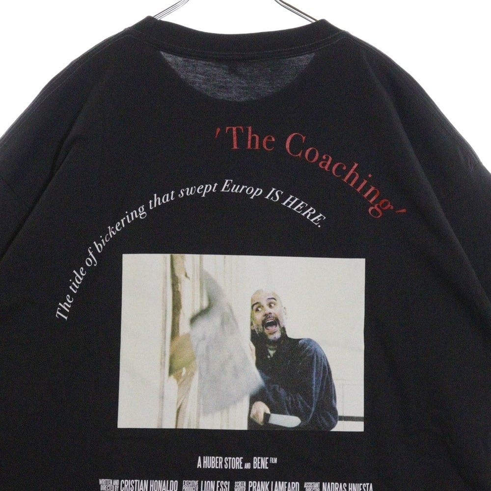HUBER STORE(ヒューバーストア) 25SS COAHING TEE コーチングTシャツ ブラック