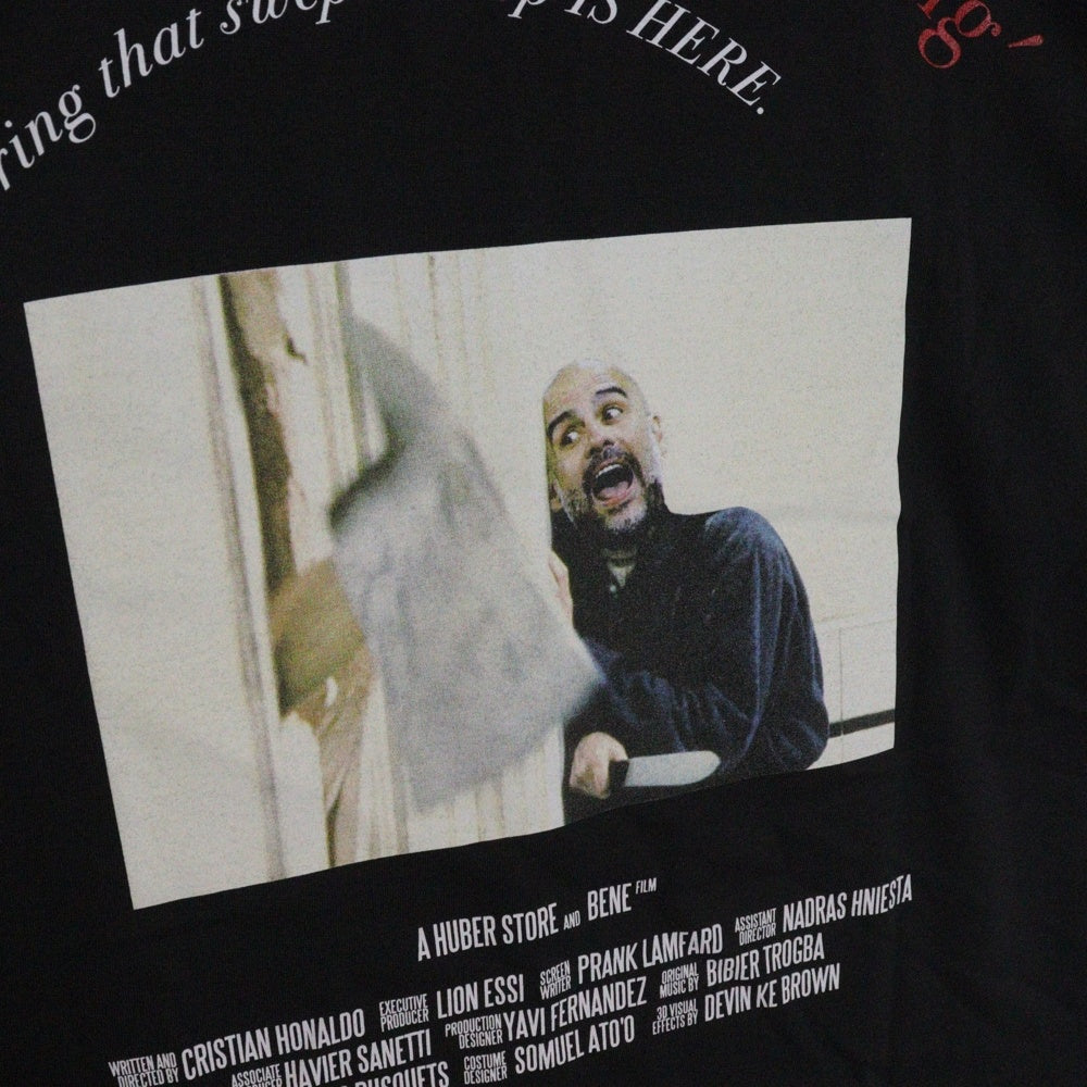 HUBER STORE(ヒューバーストア) 25SS COAHING TEE コーチングTシャツ ブラック