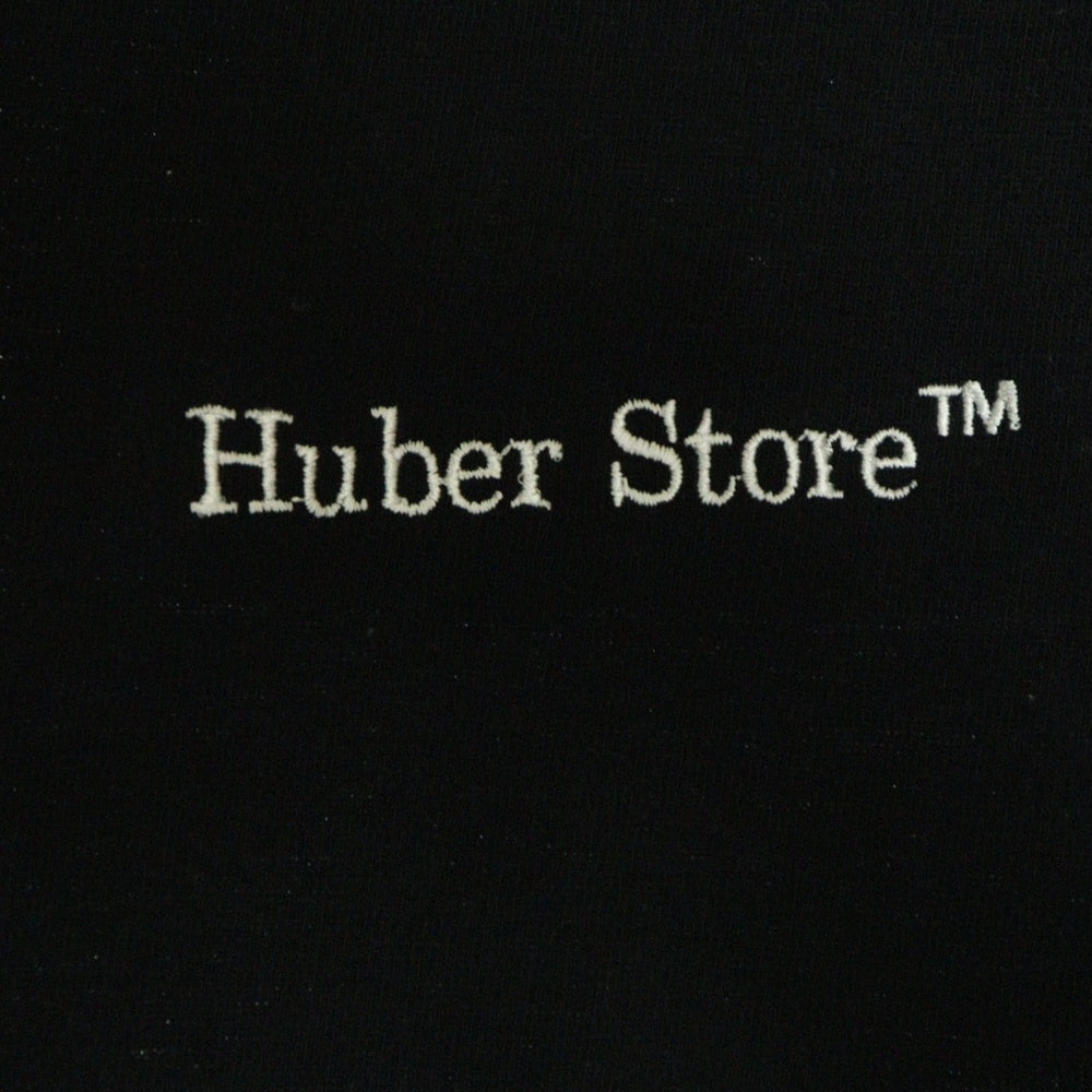 HUBER STORE(ヒューバーストア) 25SS ORIGINAL ENBLEM TEE オリジナルエンブレムTシャツ ブラック
