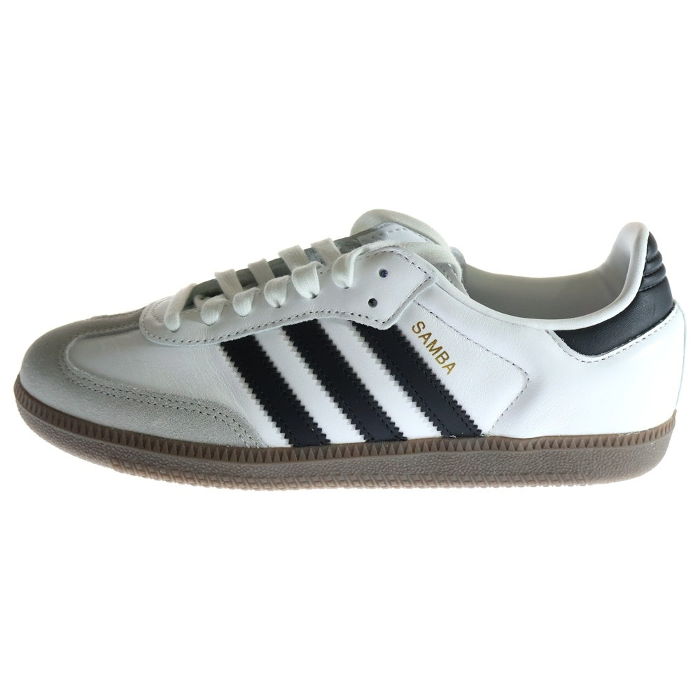 adidas(アディダス) SAMBA OG サンバ ローカットスニーカー ホワイト/ブラック レディース US6.5/24.5cm B75806