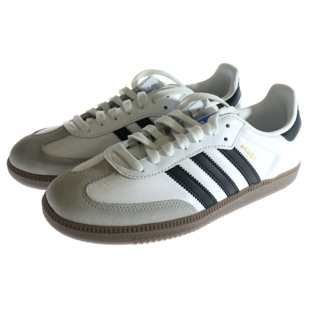 adidas(アディダス) SAMBA OG サンバ ローカットスニーカー ホワイト/ブラック レディース US6.5/24.5cm B75806