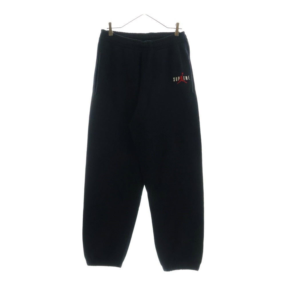 SUPREME(シュプリーム) 24AW Jordan Sweatpant ジョーダン ロゴエンブロイダリー スウェットパンツ ブラック HF0838-010