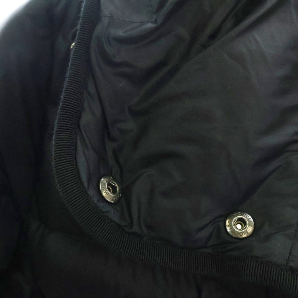 MONCLER(モンクレール) 24AW HIRMA GIUBBOTTO イルマ ナイロン フーデッド ロング ダウンコート レディース ブラック J20931C0025 595FE
