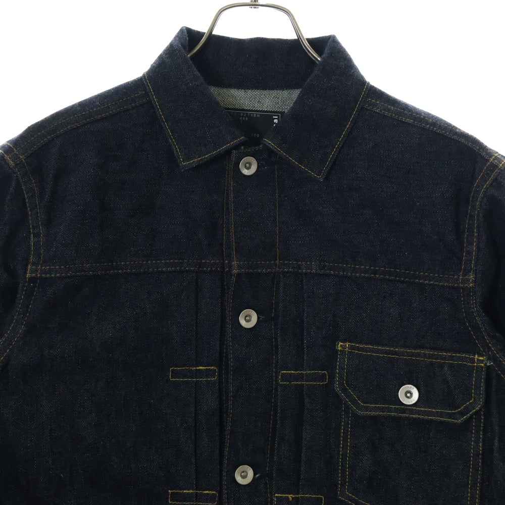 Sacai(サカイ) 22SS ×BEYONDEXX DENIM BLOUSON ビヨンデックス デニムジャケット ブルゾン Gジャン インディゴ 22-02716M