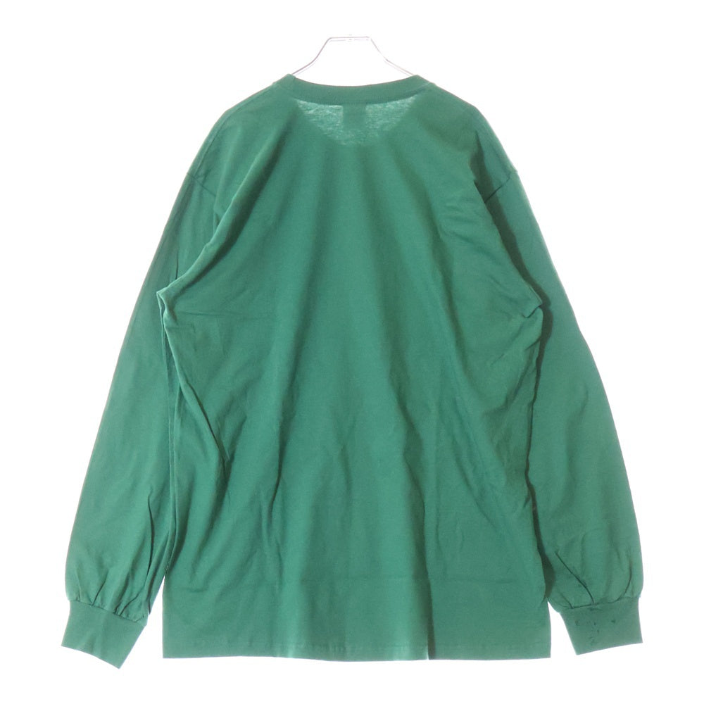 SUPREME(シュプリーム) 20AW Box Logo L/S Tee ボックス ロゴ ロングスリーブ Tシャツ 長袖カットソー グリーン