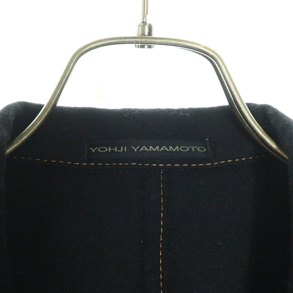 Y's for men(ワイズフォーメン) 02AW ステッチデザイン シングルテーラードジャケット ブラック MM-J05-122