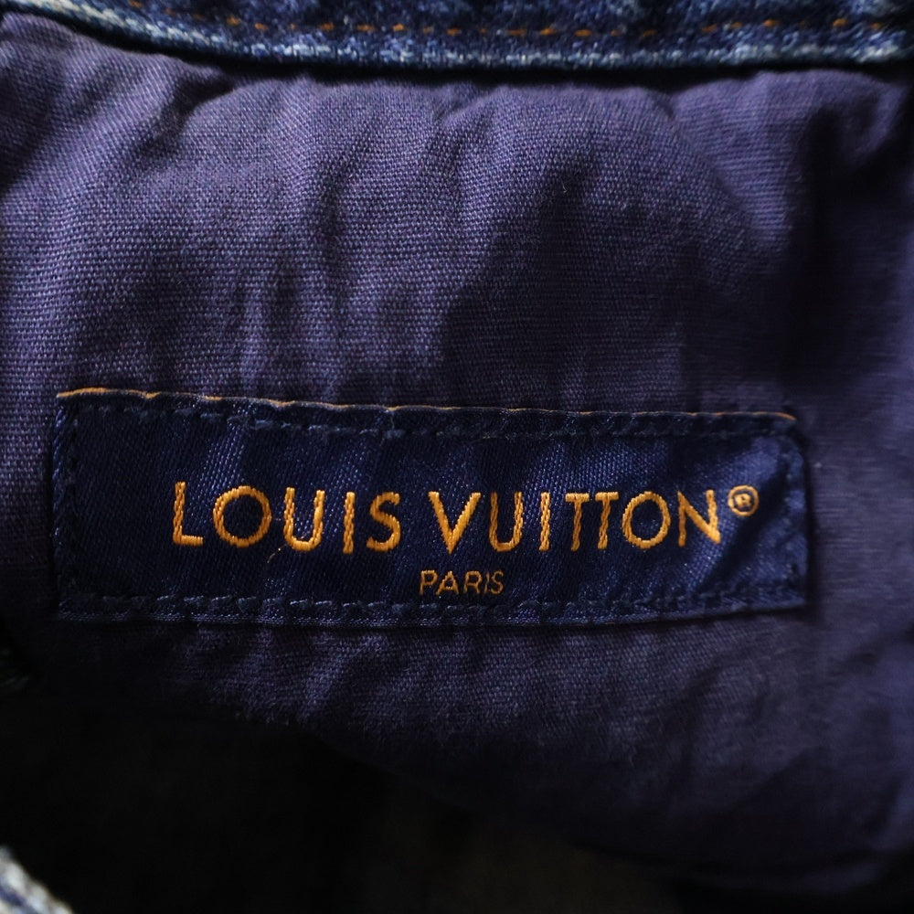 LOUIS VUITTON(ルイヴィトン) 23SS ウォッシュドウェイビーバギー デニムパンツ インディゴ RM231 YC7 HOD71W