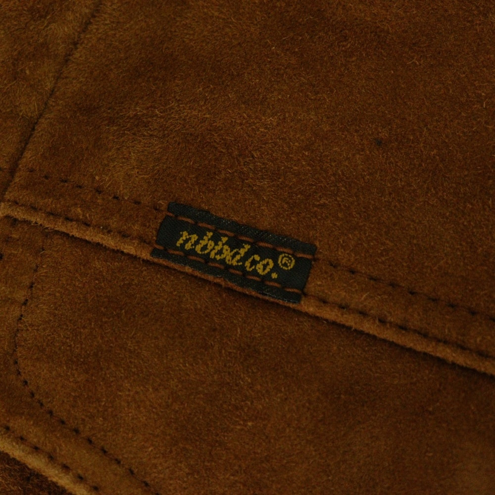NEIGHBORHOOD(ネイバーフッド) 12AW スウェード ゴートレザートラッカージャケット ブラウン 122TNNH-JKM03