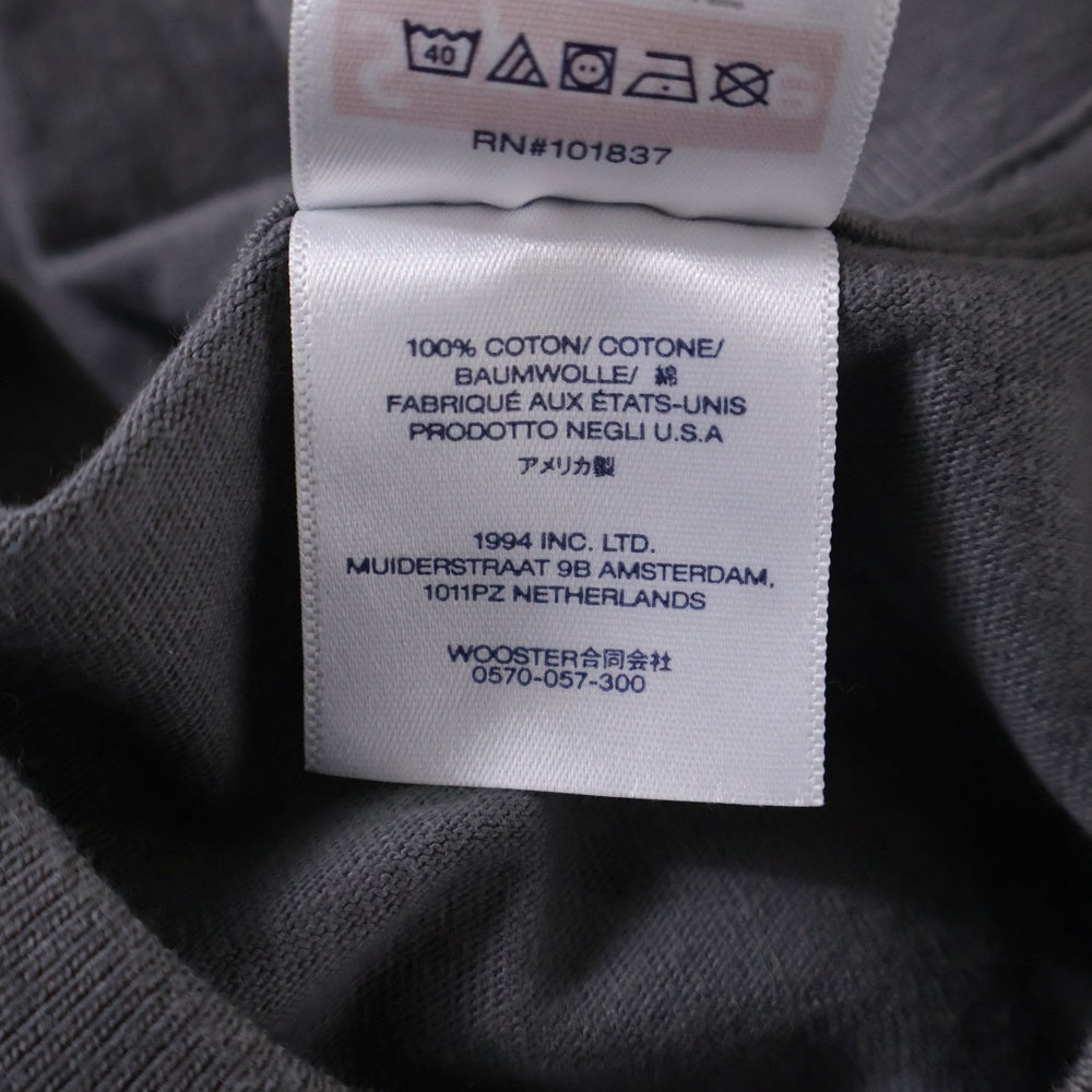 SUPREME(シュプリーム) 23AW Banner Tee バナーロゴプリントTシャツ 半袖クルーネックカットソー グレー
