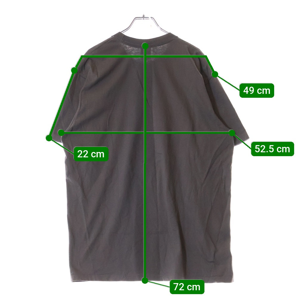 SUPREME(シュプリーム) 23AW Banner Tee バナーロゴプリントTシャツ 半袖クルーネックカットソー グレー