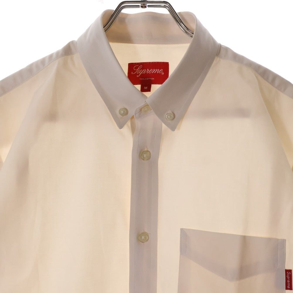 SUPREME(シュプリーム) S/S BD Shirt 半袖ボタンダウンシャツ アイボリー