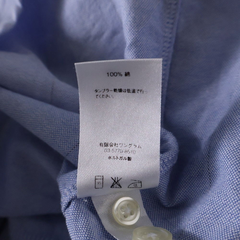 SUPREME(シュプリーム) Stripe L/S BD Shirt ストライプ柄 長袖ボタンダウンシャツ ブルー