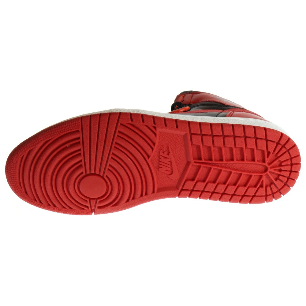 NIKE(ナイキ) 【観賞用 2001年製】 AIR JORDAN 1 RETRO HIGH BRED エアジョーダン1 ブレッド ハイカットスニーカー ブラック/レッド US8.5/26.5cm 136066-061
