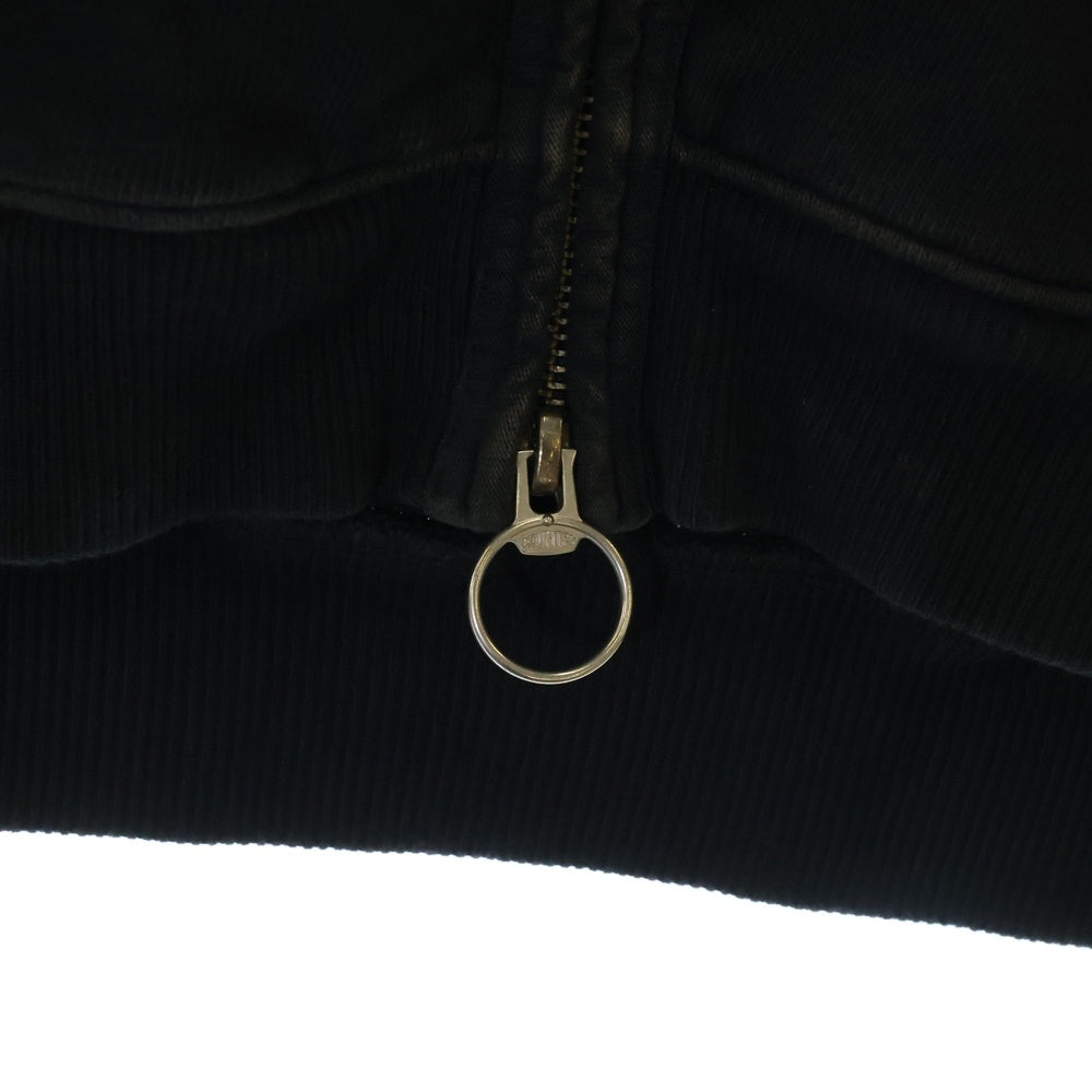 KAPITAL(キャピタル) ZIP UP HOODIE ユーズド加工 ジップアップ フーディ スウェットパーカー ネイビー K2503LC110