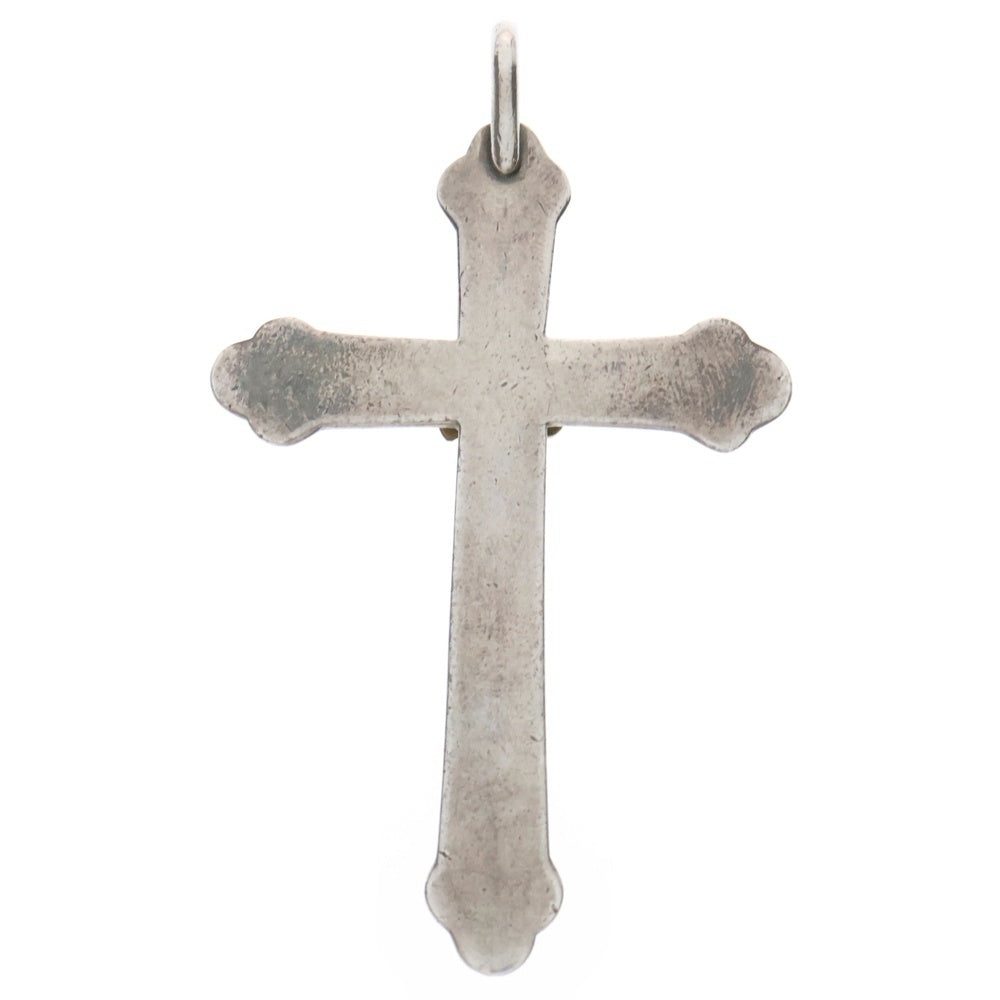 goro's(ゴローズ) ローズ付クロス シルバーネックレストップ