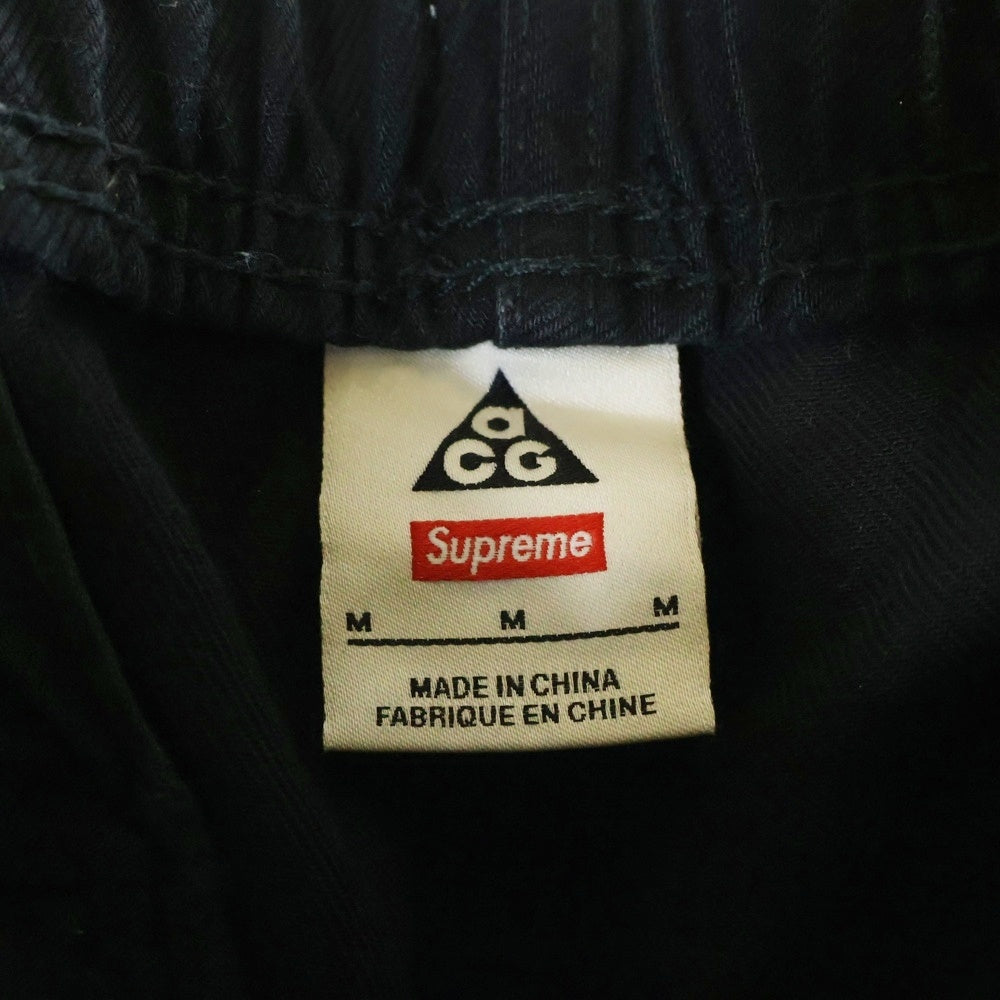 SUPREME(シュプリーム) 22AW ×NIKE ACG Belted Denim Pant ナイキACG ナイキエーシージー ベルテッドデニムパンツ ブラック DO7201-010