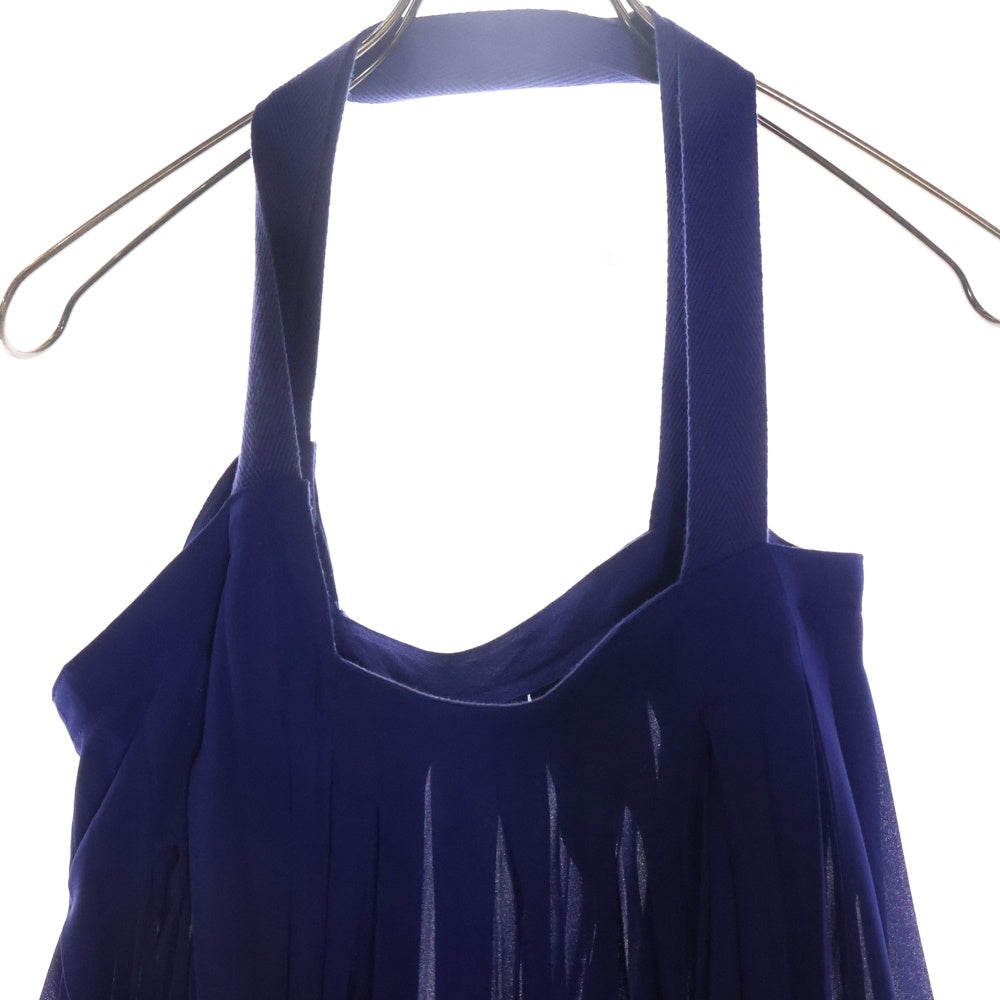 JUNYA WATANABE COMME des GARCONS(ジュンヤワタナベ コムデギャルソン) 11SS AD2010 プリーツ ジャンパー スカート ブルー レディース JG-A001
