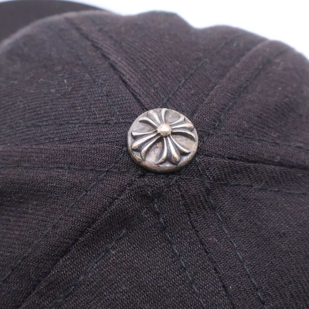 CHROME HEARTS(クロムハーツ) BASEBALL TRUCKER CAP ホースシュー刺繍 ベースボール トラッカー キャップ 帽子 ブラック