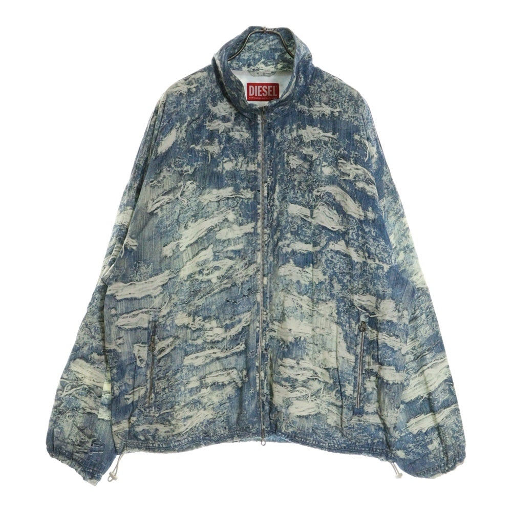 DIESEL(ディーゼル) J-ALSTON オールストン デニムトロンプルイユ ジャケット インディゴ A12849