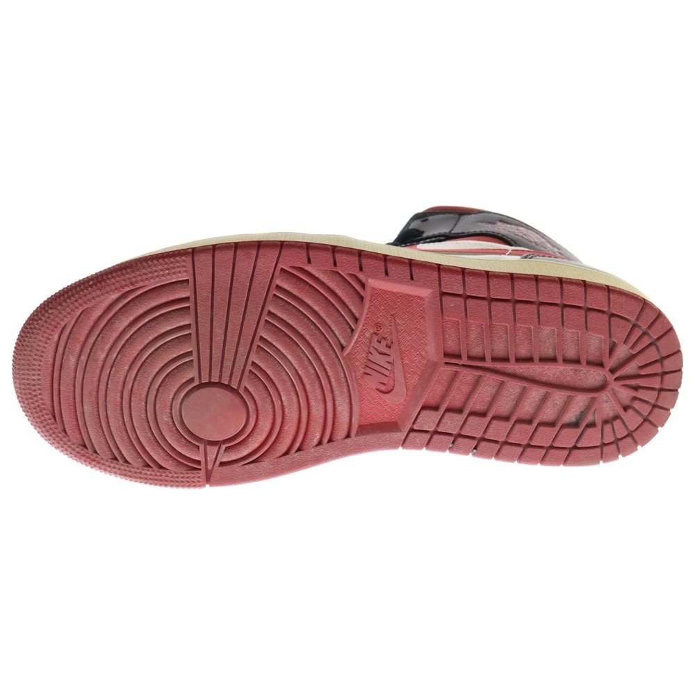 NIKE(ナイキ) AIR JORDAN 1 MID GYM RED エアジョーダン1 ジムレッド ミッドカットスニーカー レッド/ブラック US7/25cm 554724-122