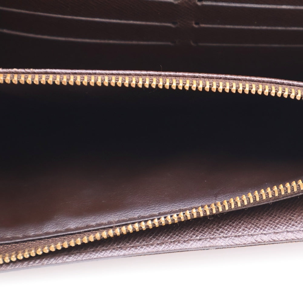 LOUIS VUITTON(ルイヴィトン) ポシェット・ポルト モネ カルト クレディ ダミエ 長財布 ウォレット PVC ブラウン N61724 CA1077