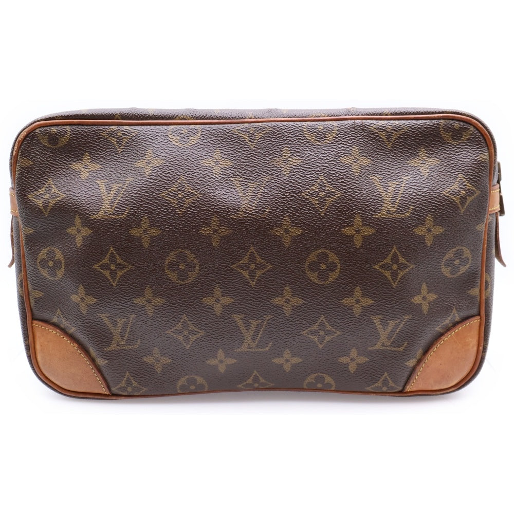 LOUIS VUITTON(ルイヴィトン) コンピエーニュ28 モノグラム クラッチバッグ ブラウン M51845 854