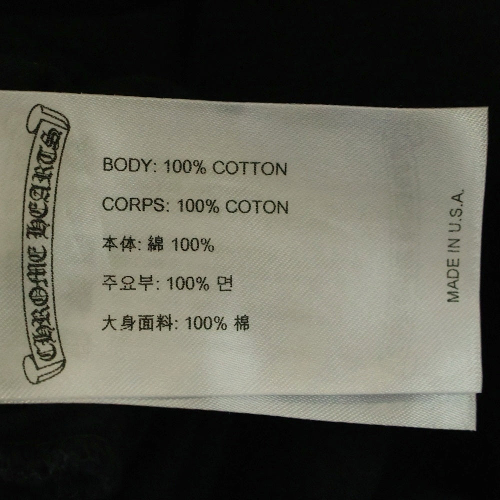 CHROME HEARTS(クロムハーツ) NEON BAR LOGO L/S TEE カリフォルニア限定 ネオンバー ロゴ 長袖 Tシャツ ロングスリーブ カットソー ブラック