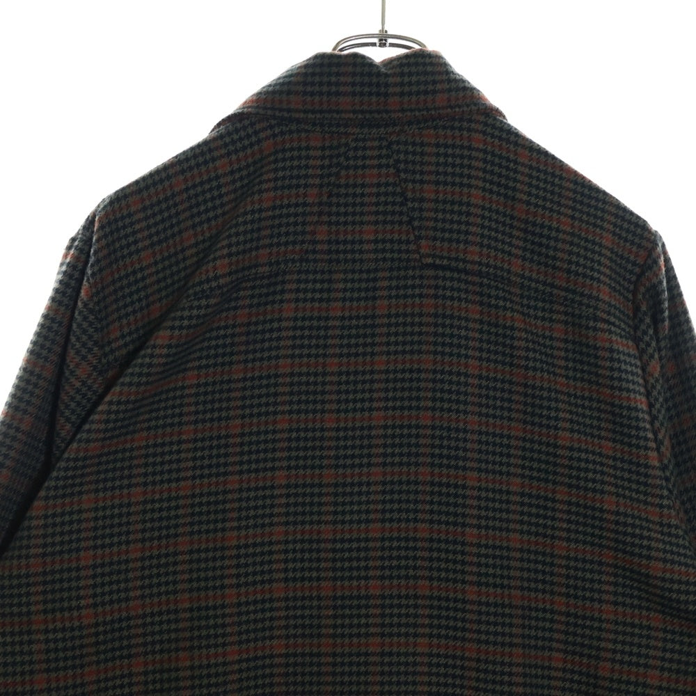 RHUDE(ルード) 千鳥格子柄 ダブルポケット ジップアップ ジャケット マルチ