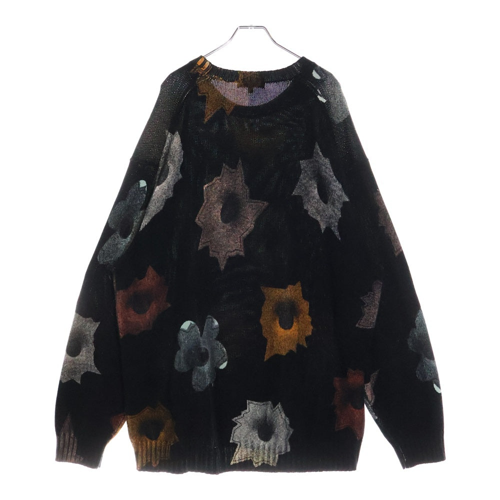 SUPREME(シュプリーム) 22SS Nate Lowman Sweater ネイト ローマン ニット セーター ブラック
