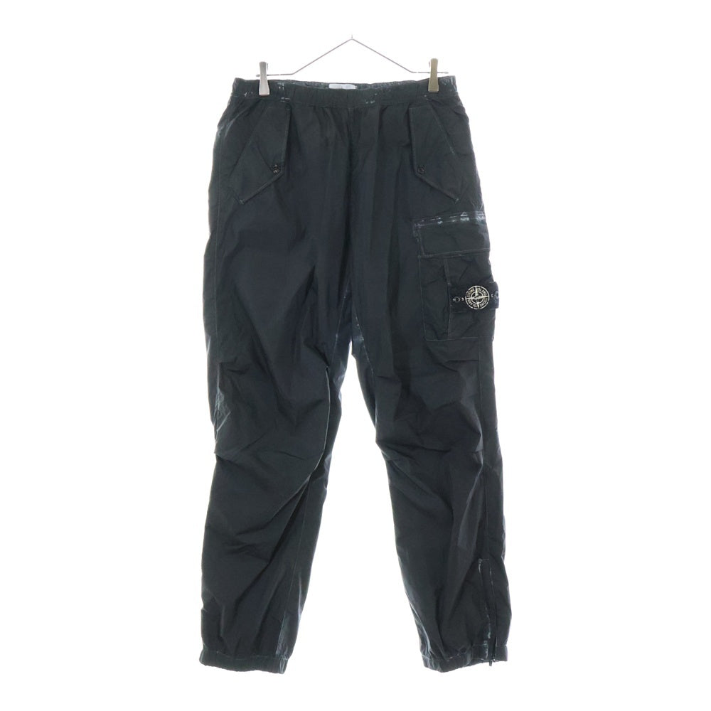 SUPREME(シュプリーム) 20AW ×STONE ISLAND PAINTED CAMO NYLON CARGO PANT ストーンアイランド ペインテッド カモ ナイロン カーゴパンツ ブラック 7325301S3