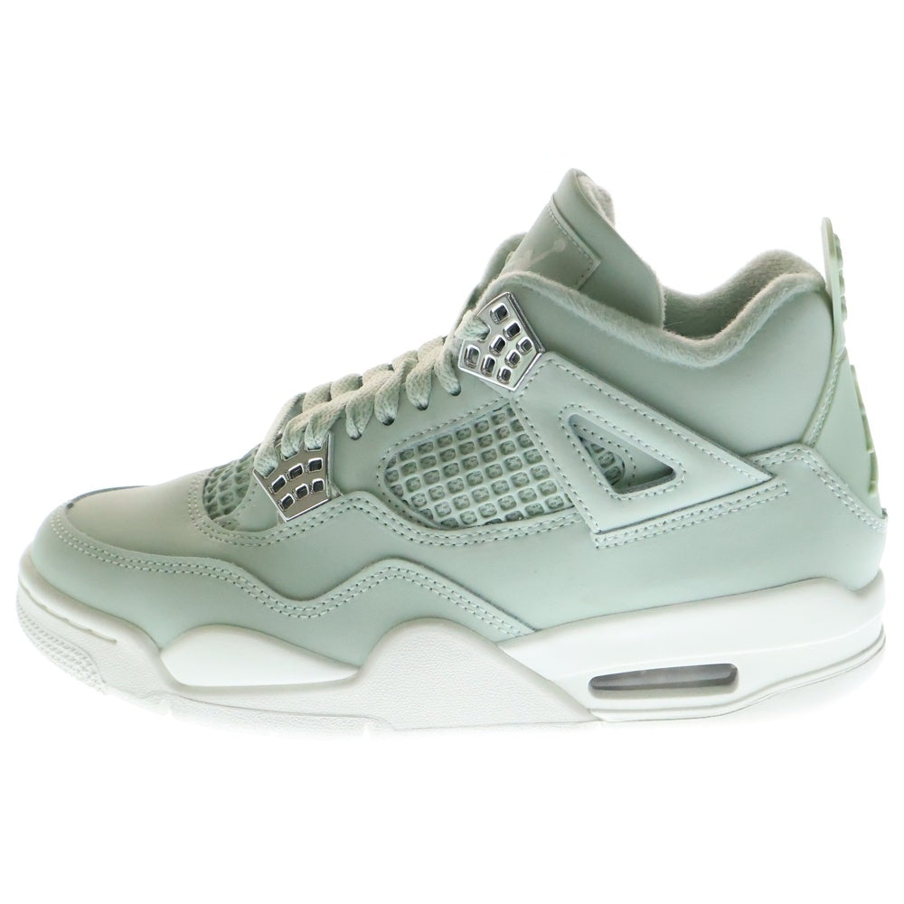 NIKE(ナイキ) WMNS AIR JORDAN 4 ABUNDANCE ウィメンズ エアジョーダン4 アバンダンス ハイカットスニーカー グリーン レディース US6.5/23.5cm HV0823-003