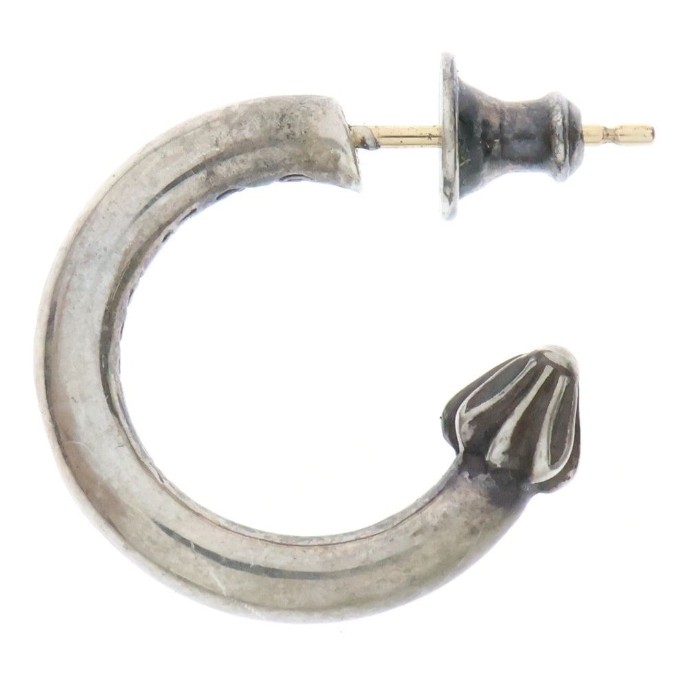 CHROME HEARTS(クロムハーツ) HOOP PLAIN プレーン フープピアス シルバー BCA101