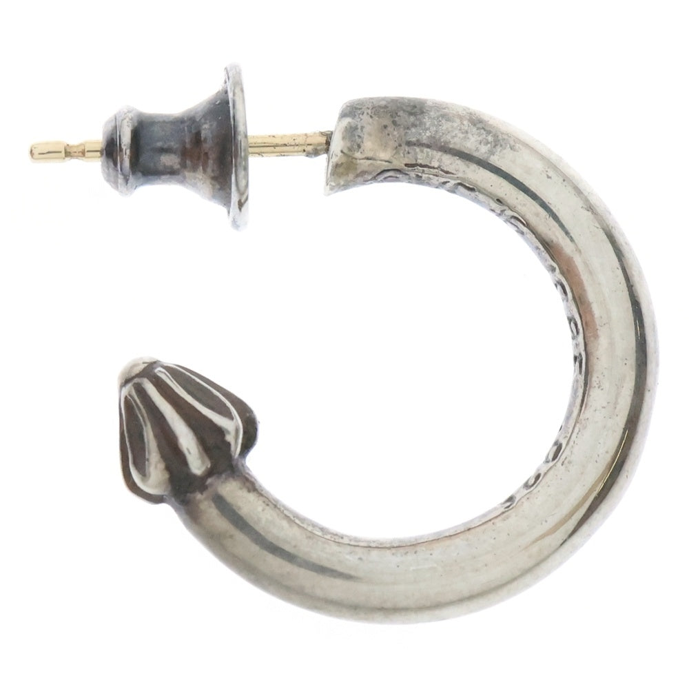 CHROME HEARTS(クロムハーツ) HOOP PLAIN プレーン フープピアス シルバー BCA101