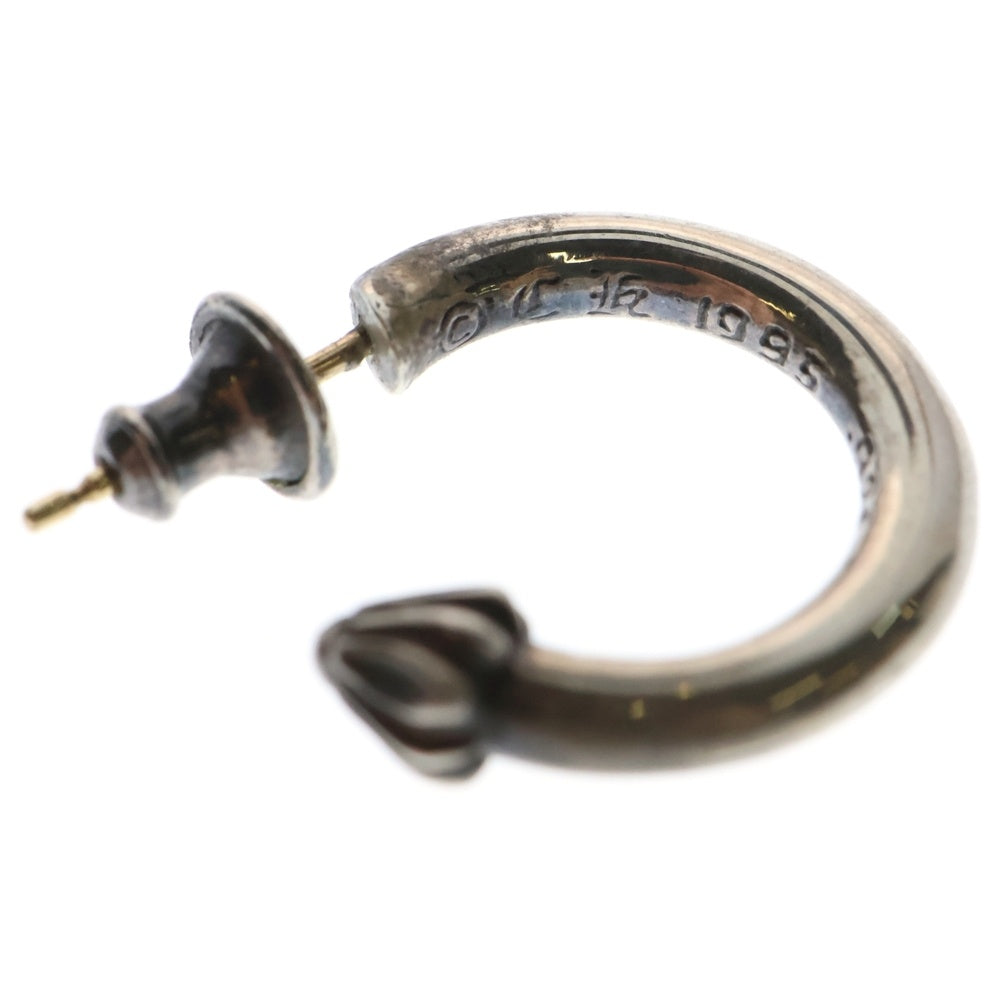 CHROME HEARTS(クロムハーツ) HOOP PLAIN プレーン フープピアス シルバー BCA101
