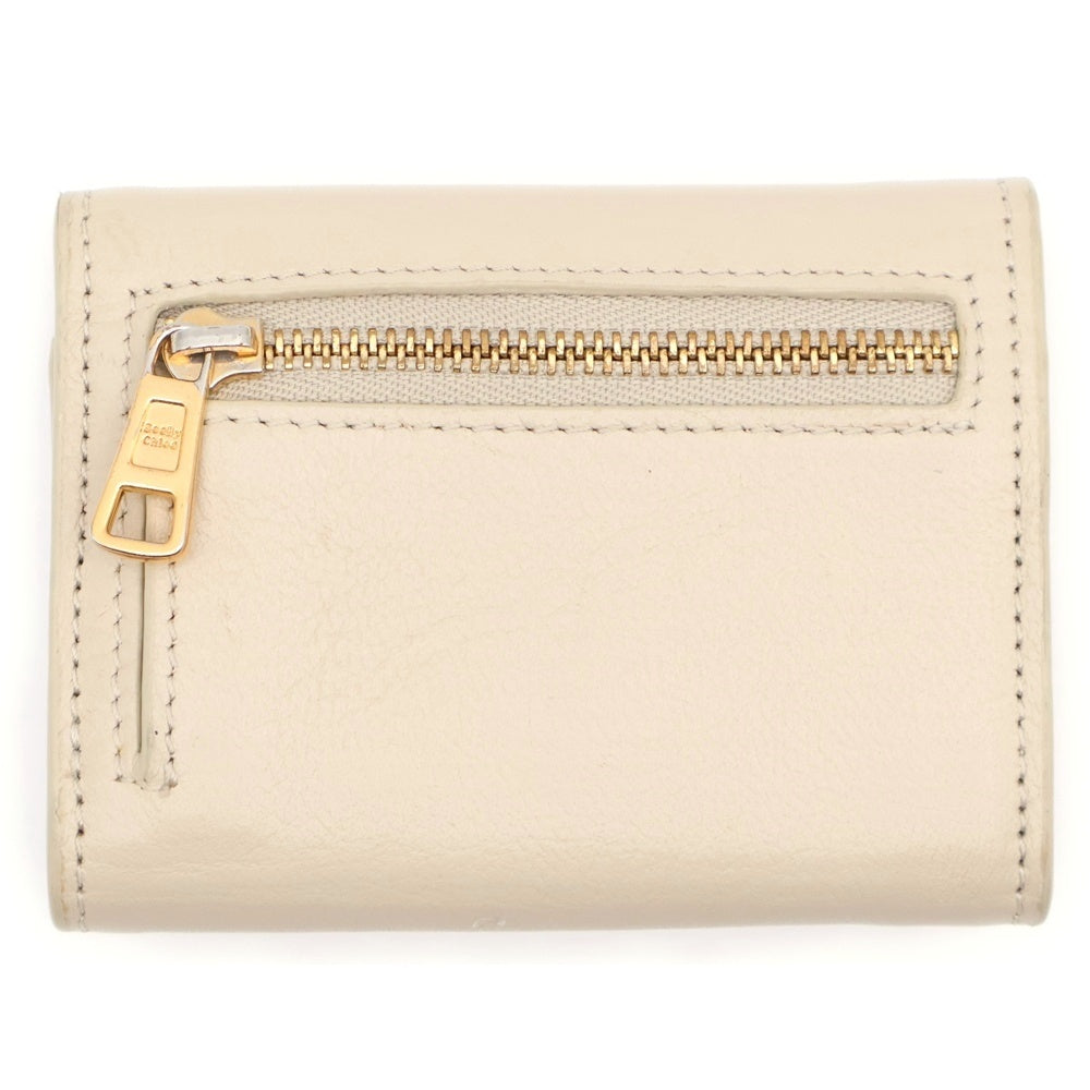 SEE BY CHLOE(シーバイクロエ) AURA オーラ サークル金具付 3つ折り レザー ミニウォレット 財布 レディース 01-20-86-65