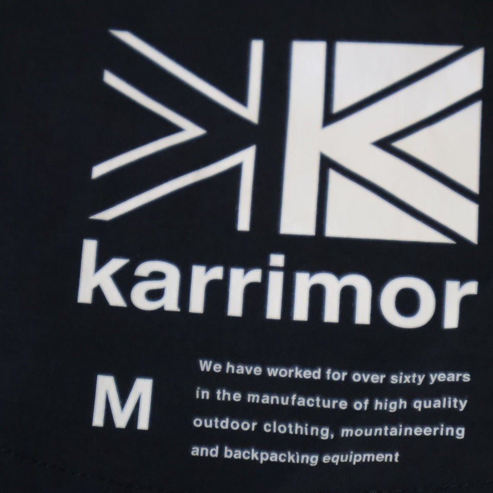 KARRIMOR(カリマー) TRAVELER COAT トラベラー コート ジップアップ ナイロンジャケット ブラック 101104