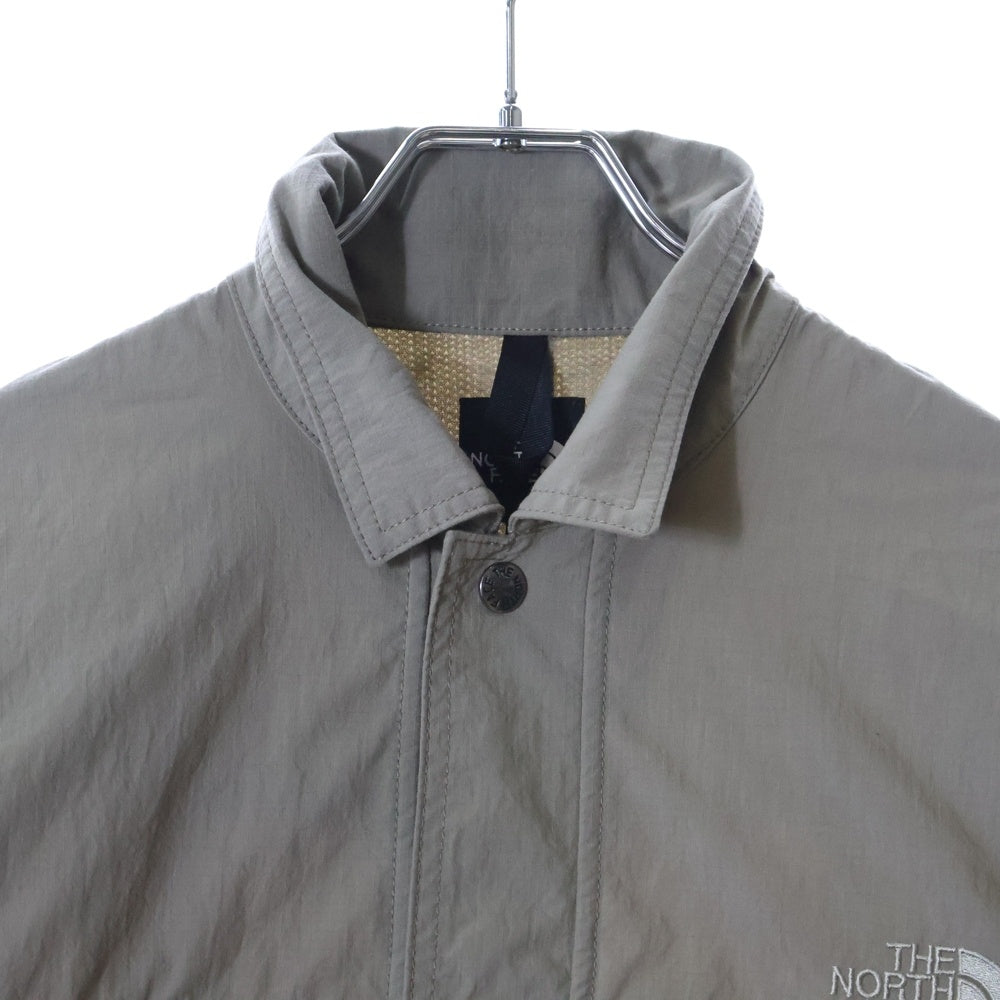 THE NORTH FACE(ザノースフェイス) GEOLOGY SHIRT JACKET ジオロジー シャツ ボタンフライ ジャケット グレー NR62360