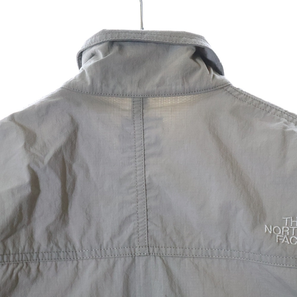 THE NORTH FACE(ザノースフェイス) GEOLOGY SHIRT JACKET ジオロジー シャツ ボタンフライ ジャケット グレー NR62360