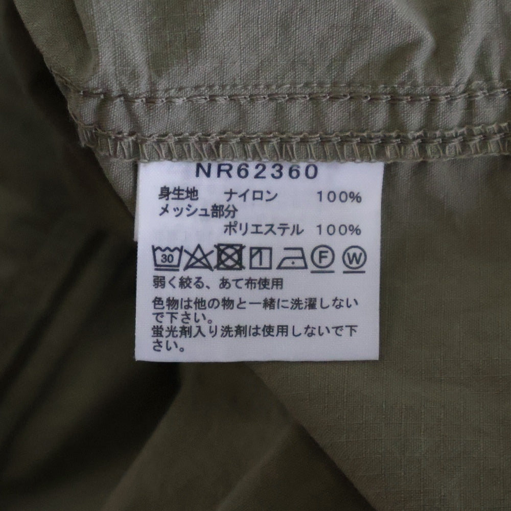 THE NORTH FACE(ザノースフェイス) GEOLOGY SHIRT JACKET ジオロジー シャツ ボタンフライ ジャケット グレー NR62360