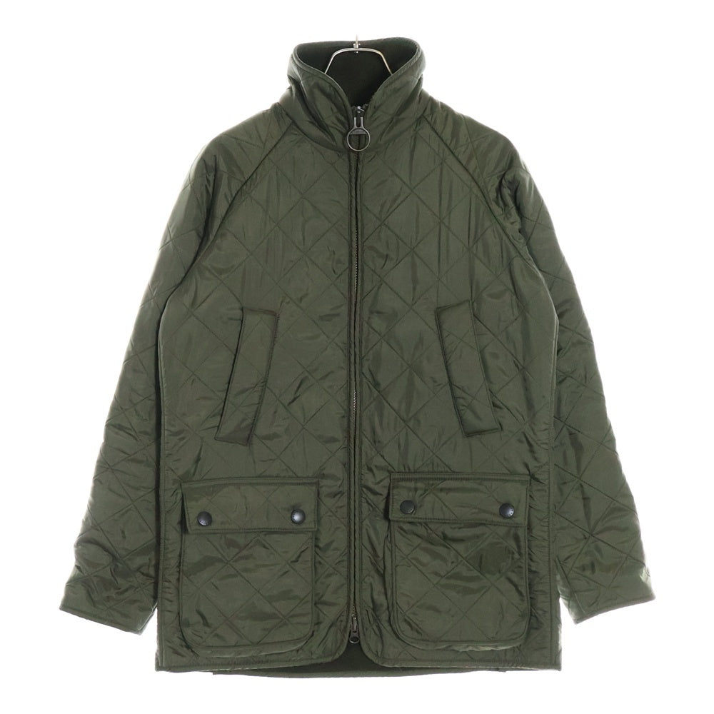 Barbour(バブアー) NEW POLAR QUILT SL キルティング ジップアップ ナイロンジャケット カーキ 1802276