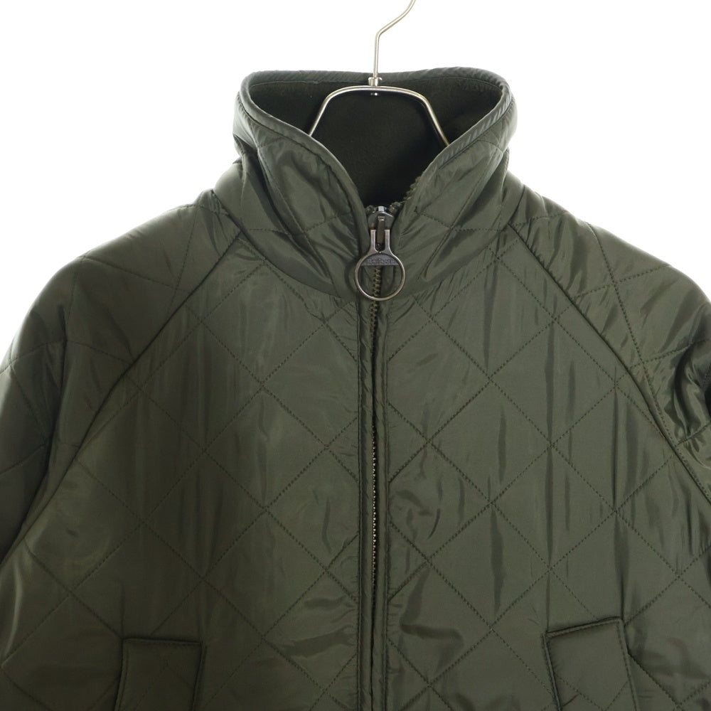 Barbour(バブアー) NEW POLAR QUILT SL キルティング ジップアップ ナイロンジャケット カーキ 1802276