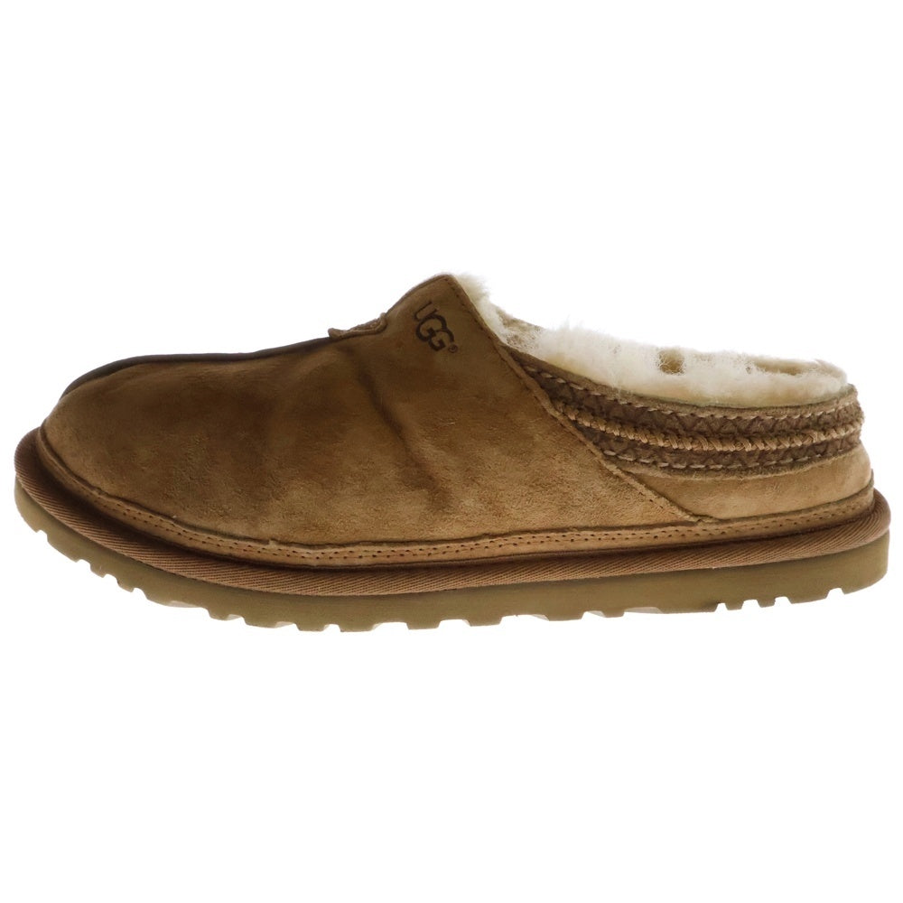 UGG(アグ) NEUMAN ニューマン ムートン スエード スリッパ US9/27cm 1113631