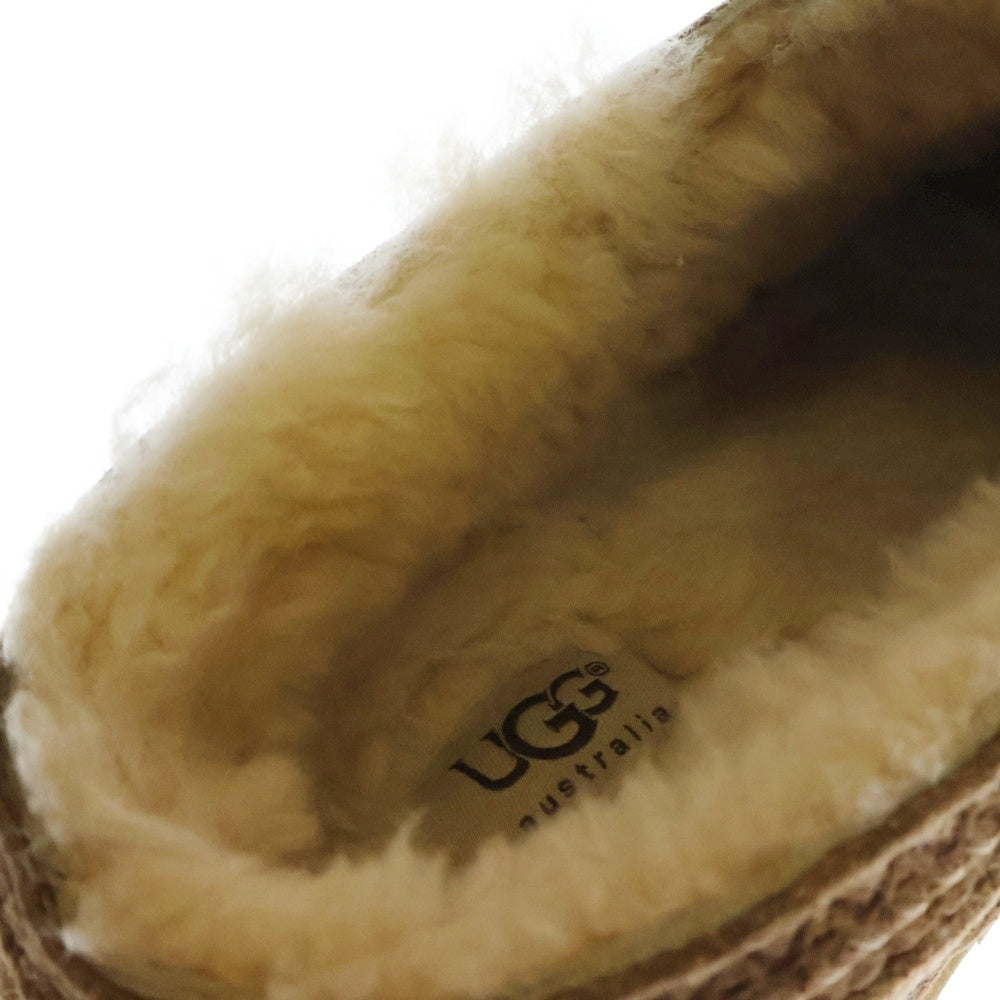 UGG(アグ) NEUMAN ニューマン ムートン スエード スリッパ US9/27cm 1113631