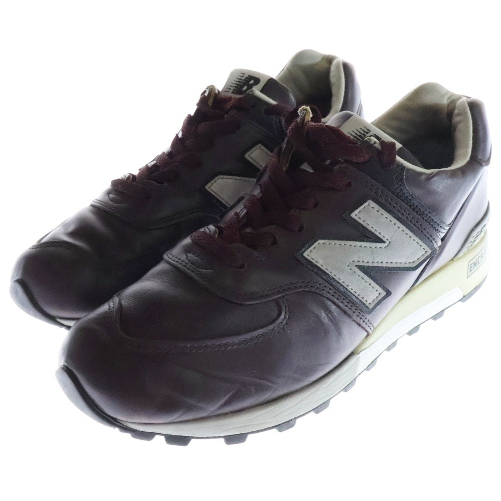 New Balance(ニューバランス) M576CD レザー ローカットスニーカー ブラウン US8.5/26.5cm