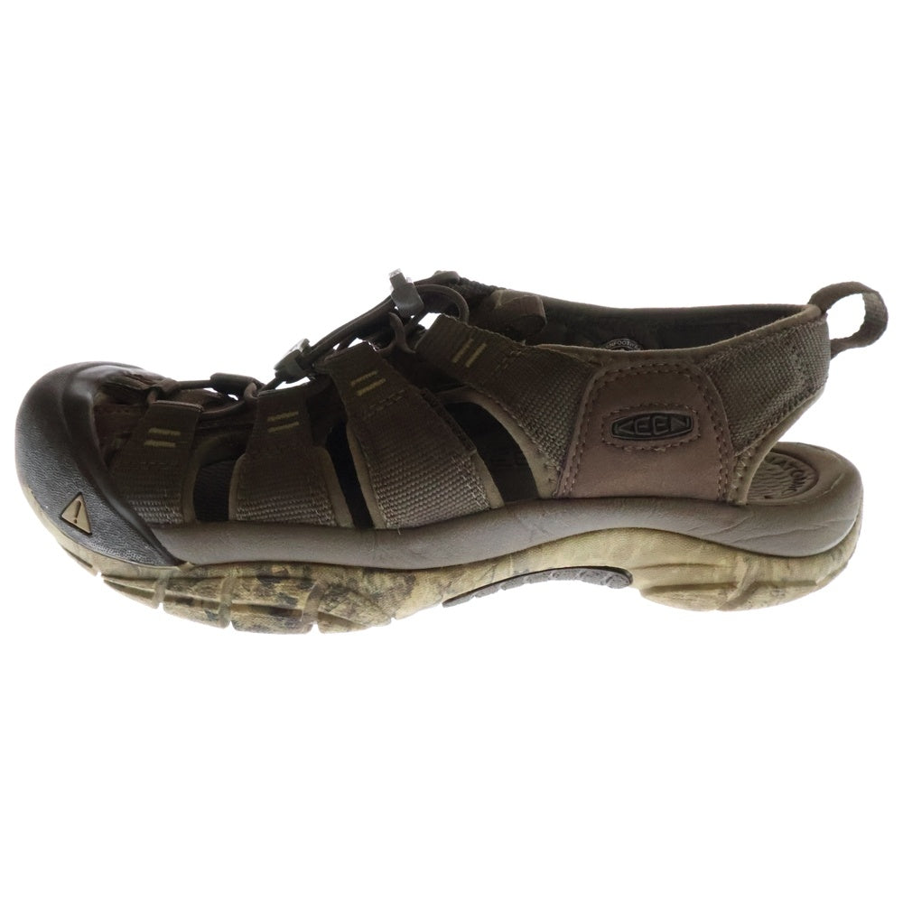 KEEN(キーン) NEW PORT H2 ニューポート メッシュ サンダル ブラウン US9/27cm 1020287