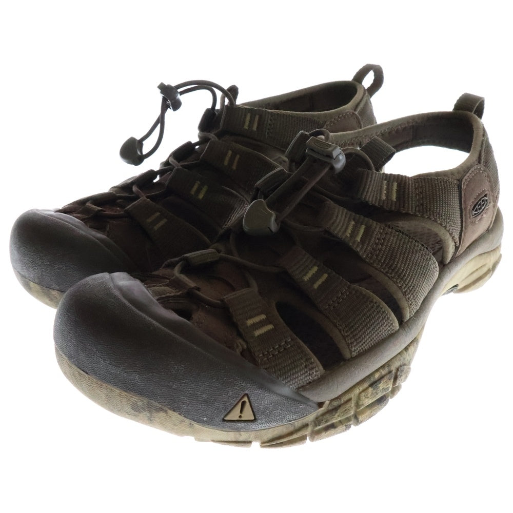 KEEN(キーン) NEW PORT H2 ニューポート メッシュ サンダル ブラウン US9/27cm 1020287