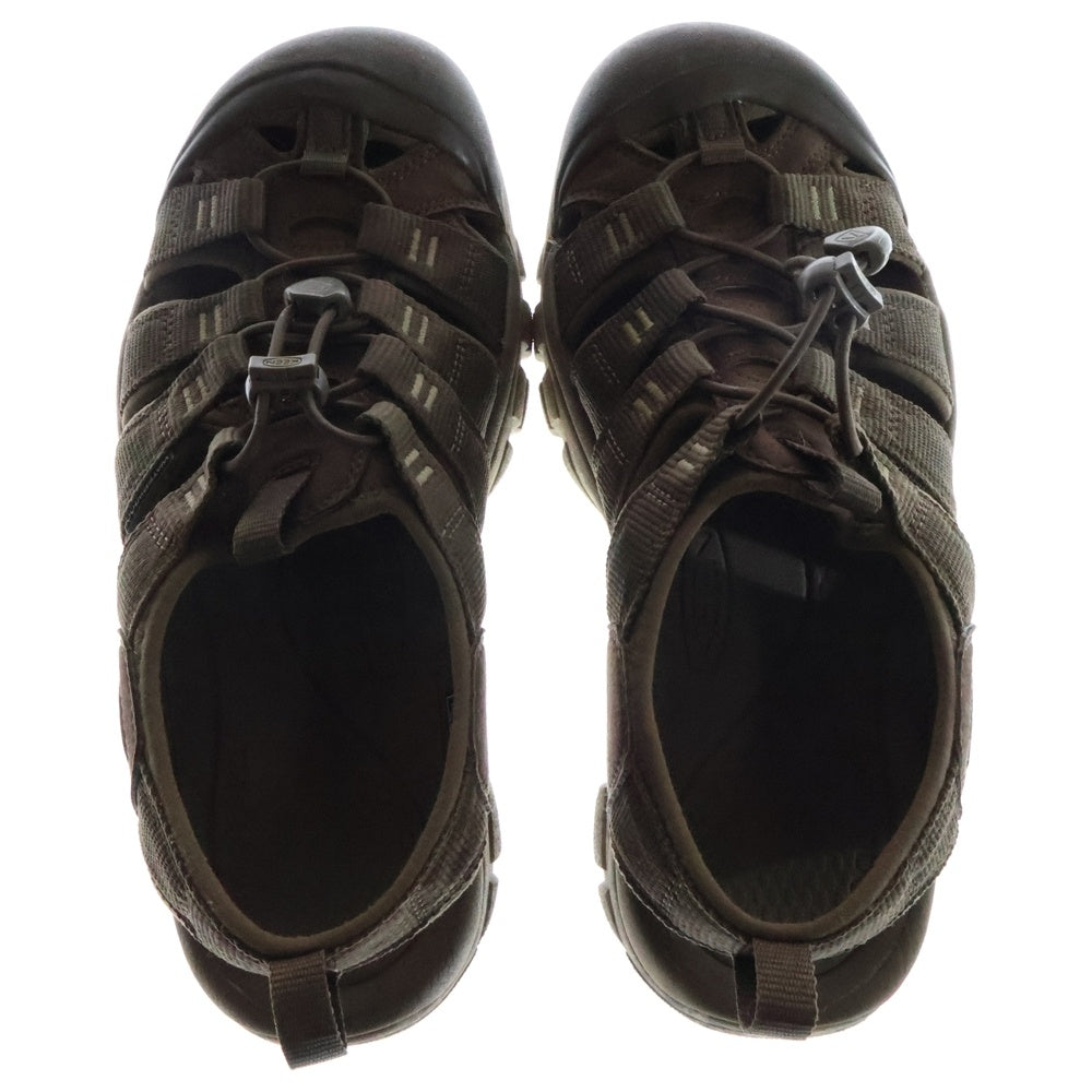 KEEN(キーン) NEW PORT H2 ニューポート メッシュ サンダル ブラウン US9/27cm 1020287