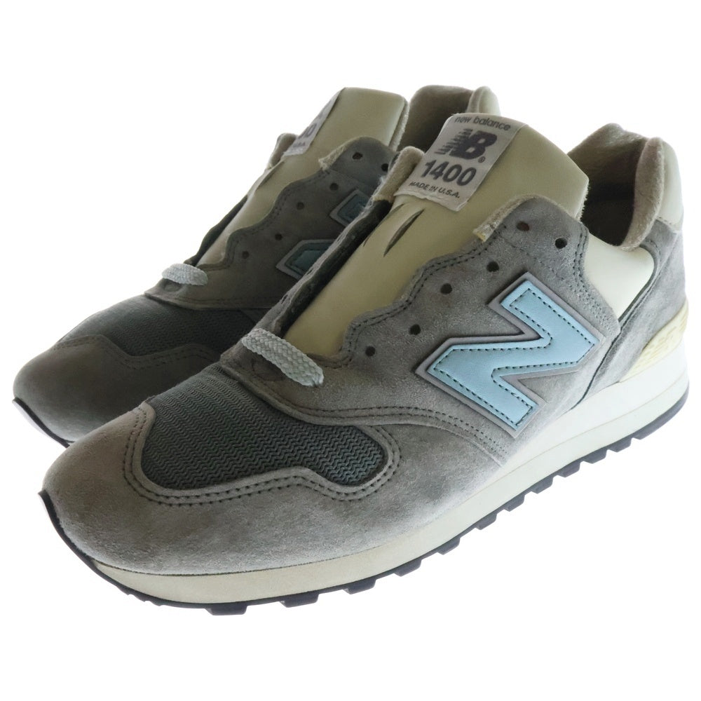 New Balance(ニューバランス) M1400SB 1400 STEEL BLUE スティールブルー ローカットスニーカー グレー US9/27cm