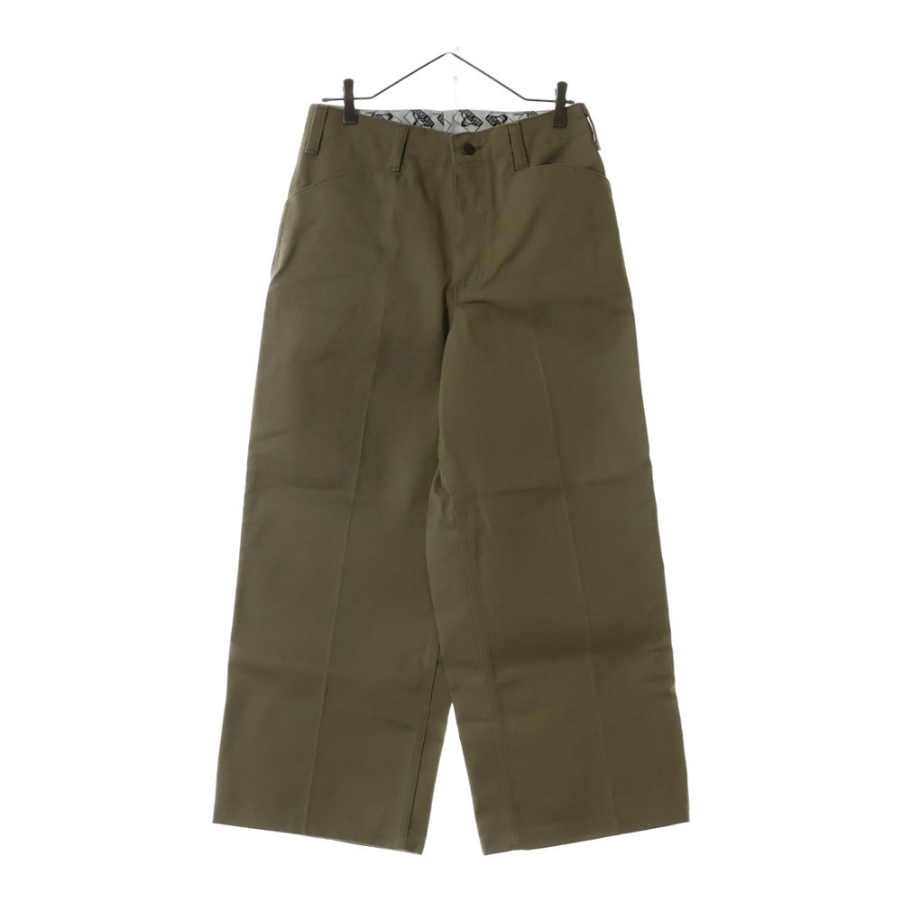 BEN DAVIS(ベンデイビス) GORILLA CUT ゴリラカット 10.5oz ワイド フリスコパンツ ワークパンツ ブラウン 675