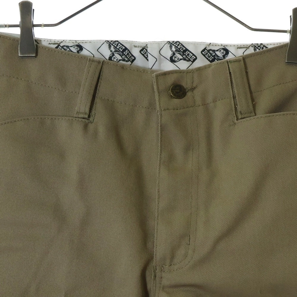 BEN DAVIS(ベンデイビス) GORILLA CUT ゴリラカット 10.5oz ワイド フリスコパンツ ワークパンツ ブラウン 675